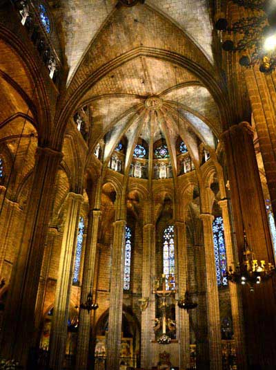 Barcelona Walking Tour Gothic Quarter Cathedral Inside