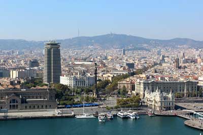 Barcelona Panoramic Tour Port