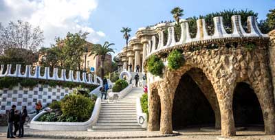 Visite Barcelone Gaudí Park Guell