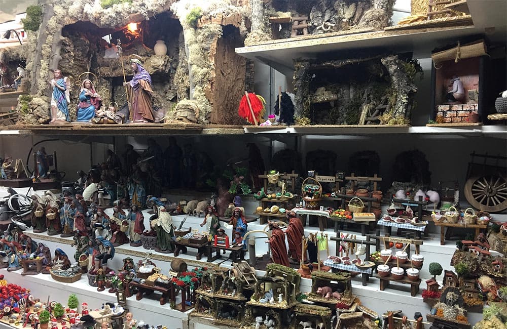 Barcelona Christmas Market Nativity