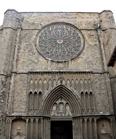 Barcelona Visita Guiada Barrrio Gotico Basilica Santa Maria del Pi