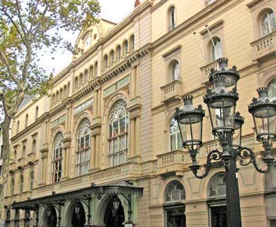 Barcelona Tour Teatro Opera El Liceo