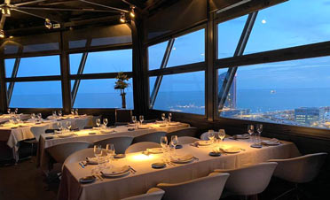 Barcelona Panoramic Restaurants Torre de Alta Mar