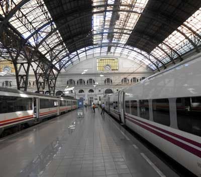 Visite Barcelone Gare de France Quai