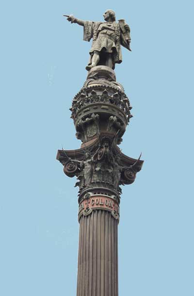Visite Barcelone Croisiere Statue Colomb