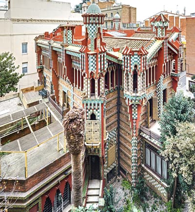 Visite Barcelone Gaudí Casa Vicens