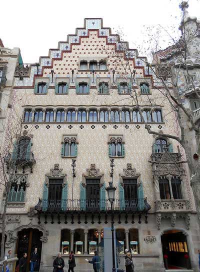 Visite Barcelone Casa Amatller