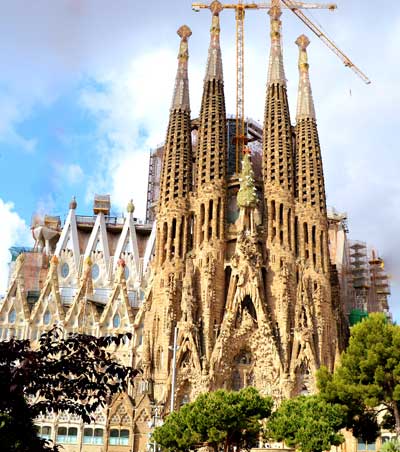Visite Barcelone Vehicule Prive Sagrada Familia
