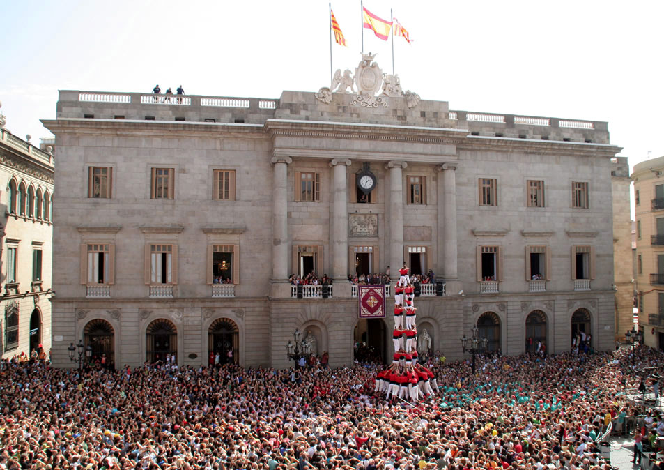 Fêtes de Barcelone Castellers
