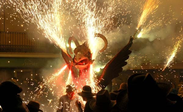 Fêtes de Barcelone La Merce Correfoc