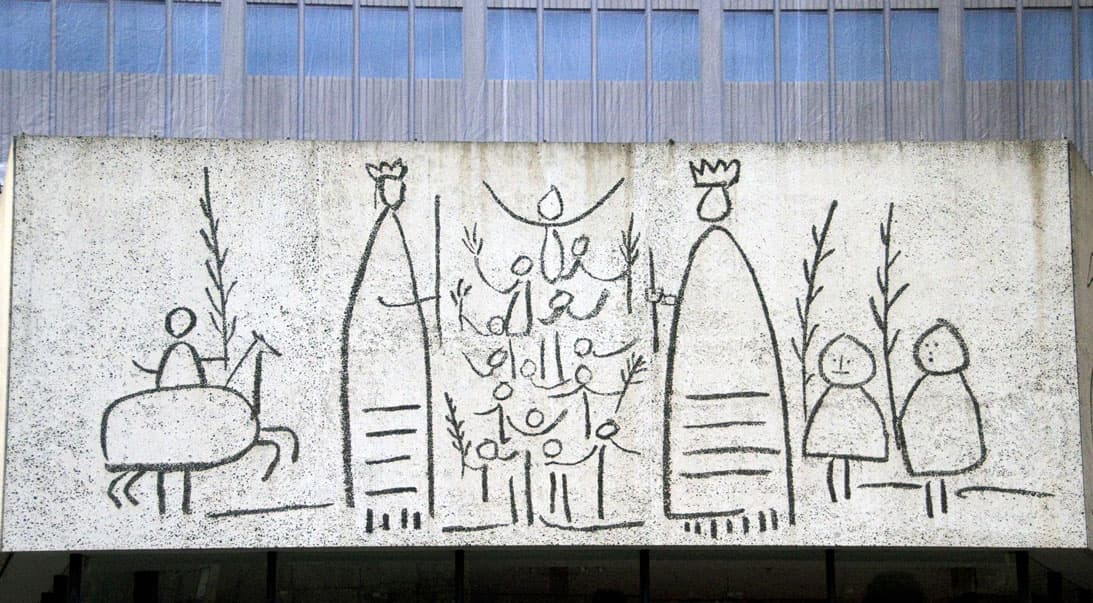 Fresques de Picasso Barcelone Quartier Gothique