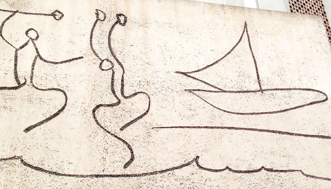 Fresques de Picasso Barcelone